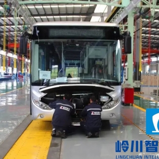 公交车总装流水线