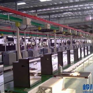 消毒柜总装流水线