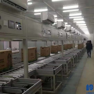 空调商检流水线