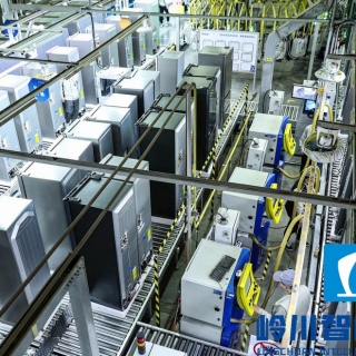 电冰箱生产流水线