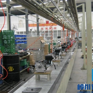 发电机装配生产线