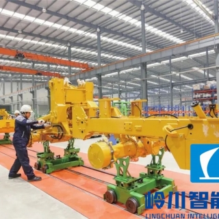 装载机组装流水线