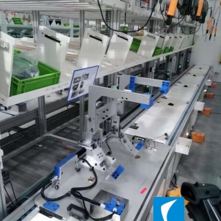 汽车空调装配流水线